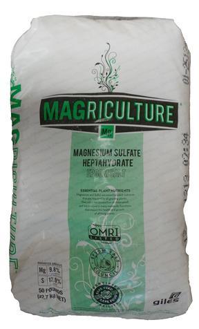 Magriculture Magnesium Sulfate Epsom Salt - Midwest Grow LLC