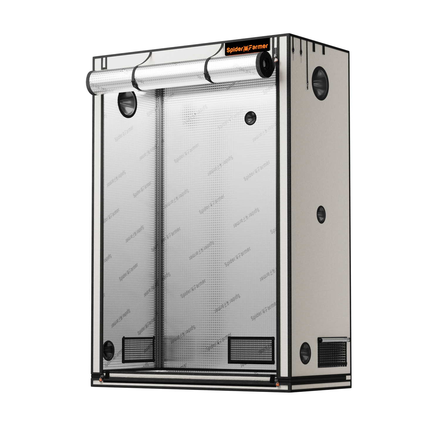 Spider Farmer 4' 8" x 2' 4" x 6' 6" (140 x 70 x 200 cm) Pro White Indoor Grow Tent - Midwest Grow LLC