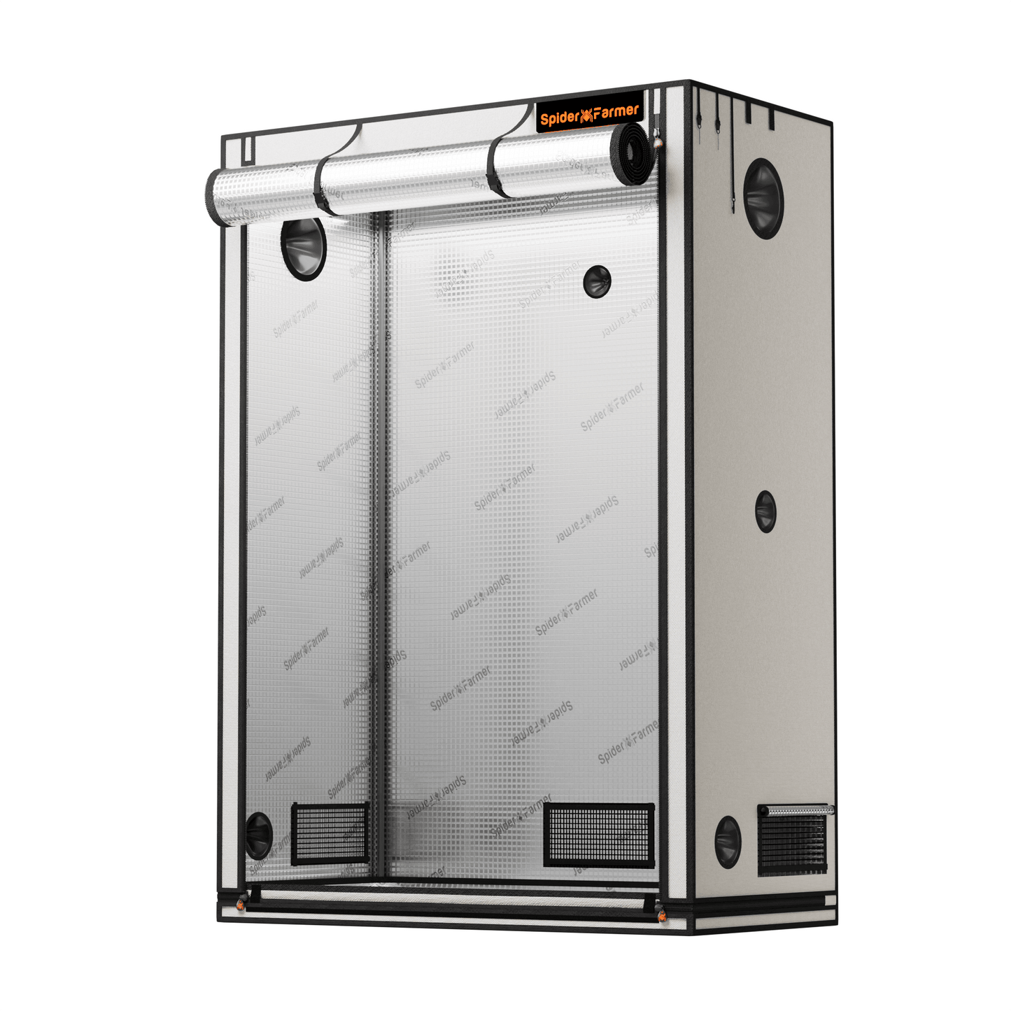 Spider Farmer 4' 8" x 2' 4" x 6' 6" (140 x 70 x 200 cm) Pro White Indoor Grow Tent - Midwest Grow LLC