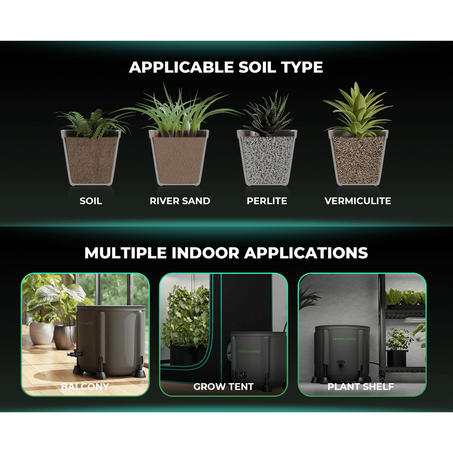 Mars Hydro Drip Irrigation Kit - Midwest Grow LLC