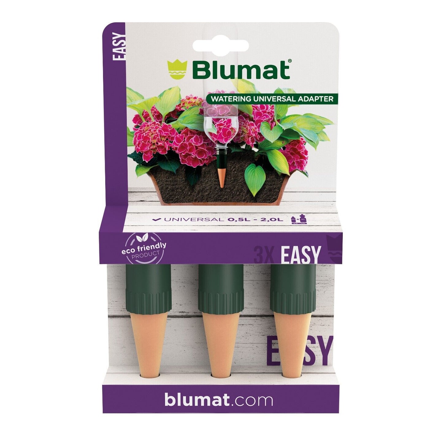 Blumat Easy Bottle Adapter Plant Watering Stake - Midwest Grow LLC