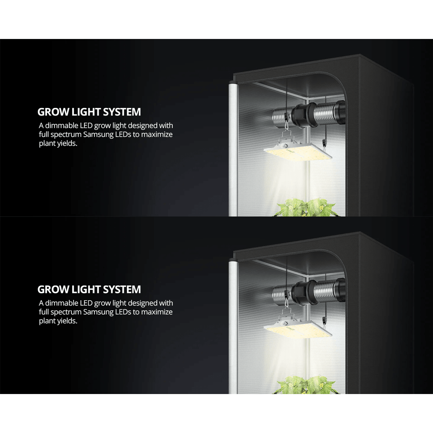 ViparSpectra XS2000 240W Infrared Full Spectrum LED Grow Light - Midwest Grow LLC
