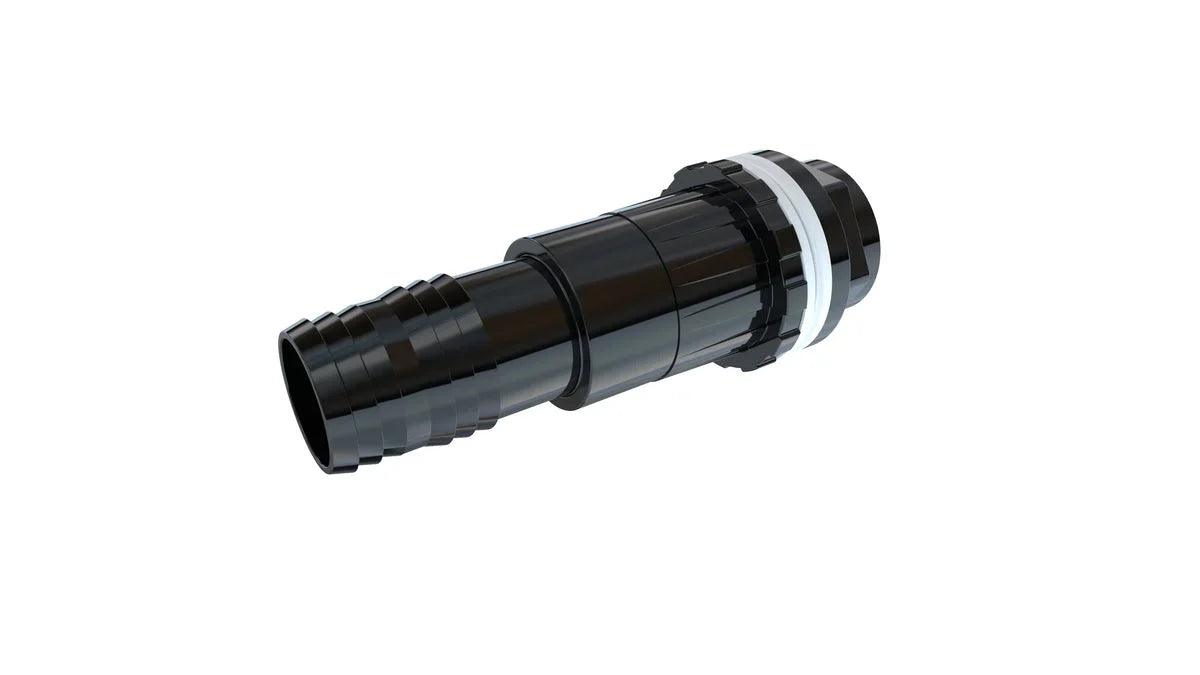 ALIEN Hydroponics Tank Connector Straight 32mm - Midwest Grow LLC