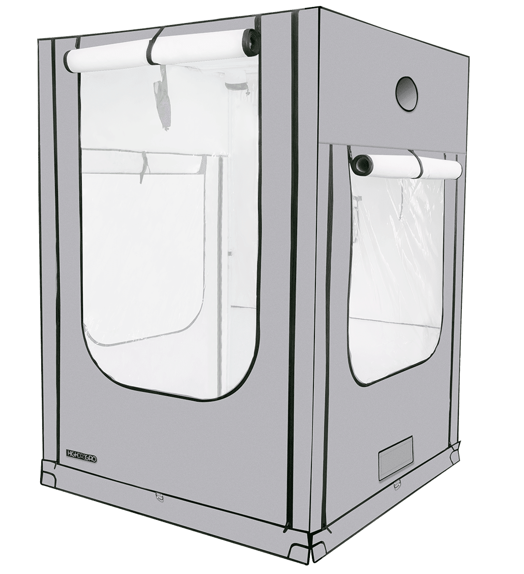 HighDroGro HDG55 5' x 5' x 6'8" (150cm x 150cm x 210cm) Indoor Grow Tent - Midwest Grow LLC