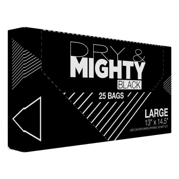Dry & Mighty Black Bags Large 25 Pack - Midwest Grow LLC