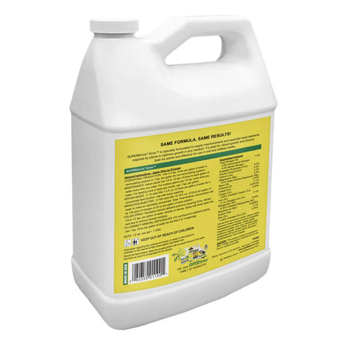 Dyna-Gro SUPERthrive Grow - 1 Gallon - Midwest Grow LLC