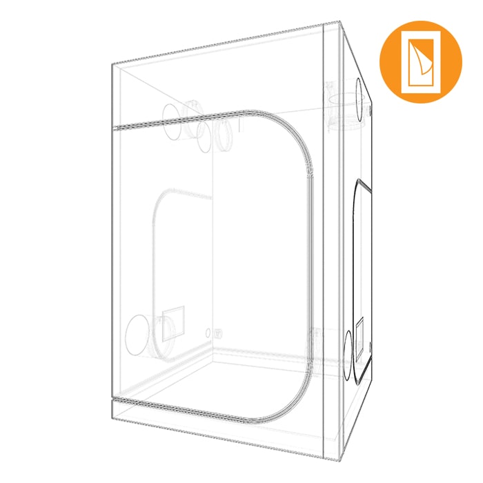 Secret Jardin Dark Room 150 v4.0 5' x 5' x 8'6" Indoor Grow Tent