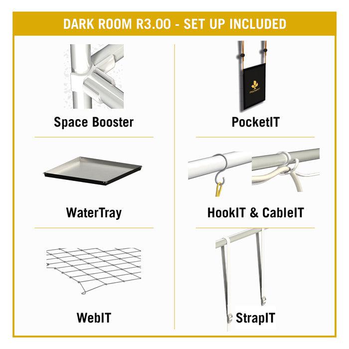 Secret Jardin Dark Room 240 v4.0 8' x 8' x 6'8" Indoor Grow Tent