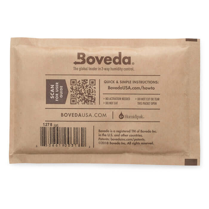 Boveda 67g 62% Relative Humidity Individually Wrapped Bulk Pack of 100 - Midwest Grow LLC