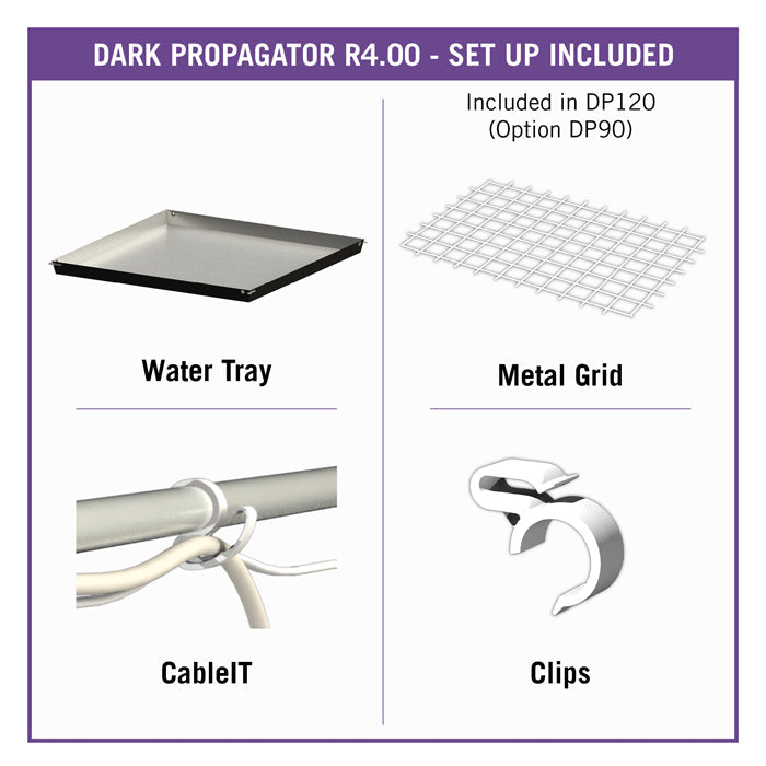 Secret Jardin Dark Propagator 90 v4.0 2' x 3' x 3'4" Indoor Grow Tent