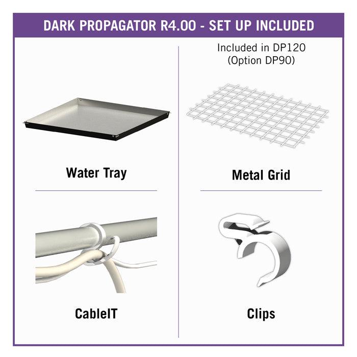 Secret Jardin Dark Propagator 90 v4.0 2' x 3' x 3'4" Indoor Grow Tent