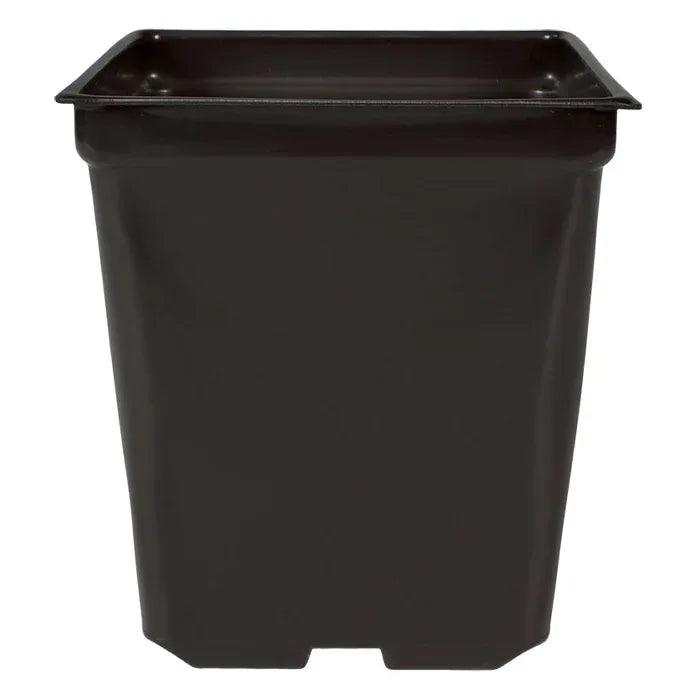 5'' x 5'' x 4.5'' Square 1.25qt Square Pot 10 pack - Midwest Grow LLC