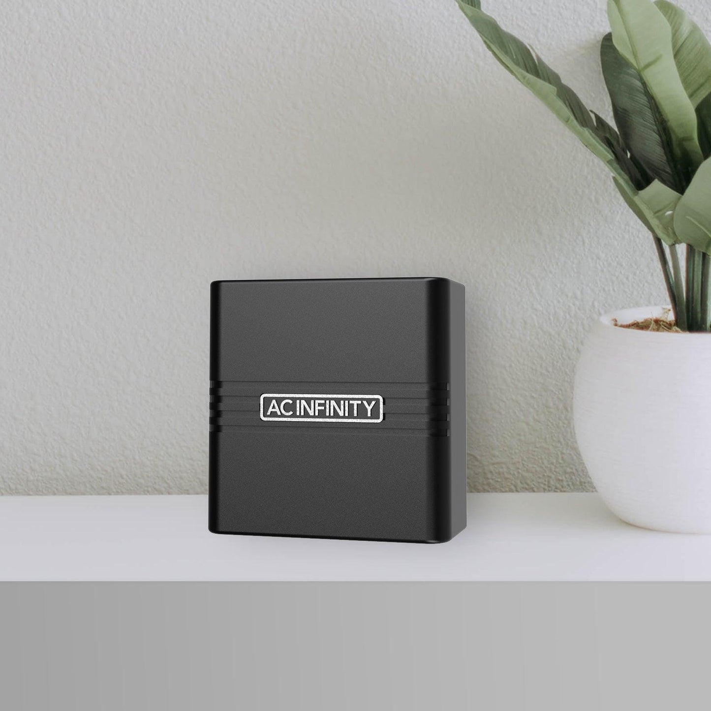 AC Infinity CLOUDCOM A1, Mini Smart Thermo-Hygrometer with Data App, 12 ft. Sensor Probe - Midwest Grow LLC