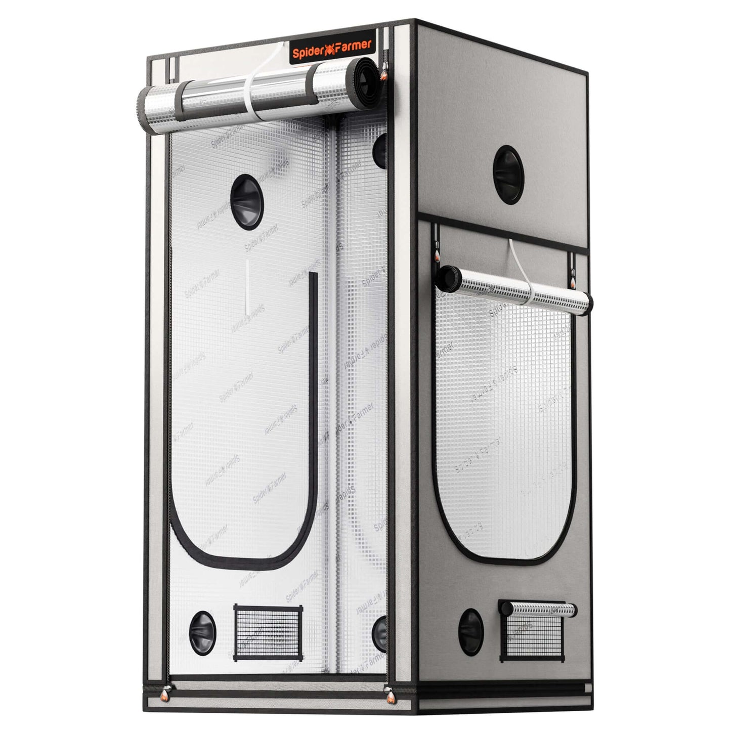 Spider Farmer 3' x 3' x 6' (90 x 90 x 180 cm) Pro White Indoor Grow Tent - Midwest Grow LLC