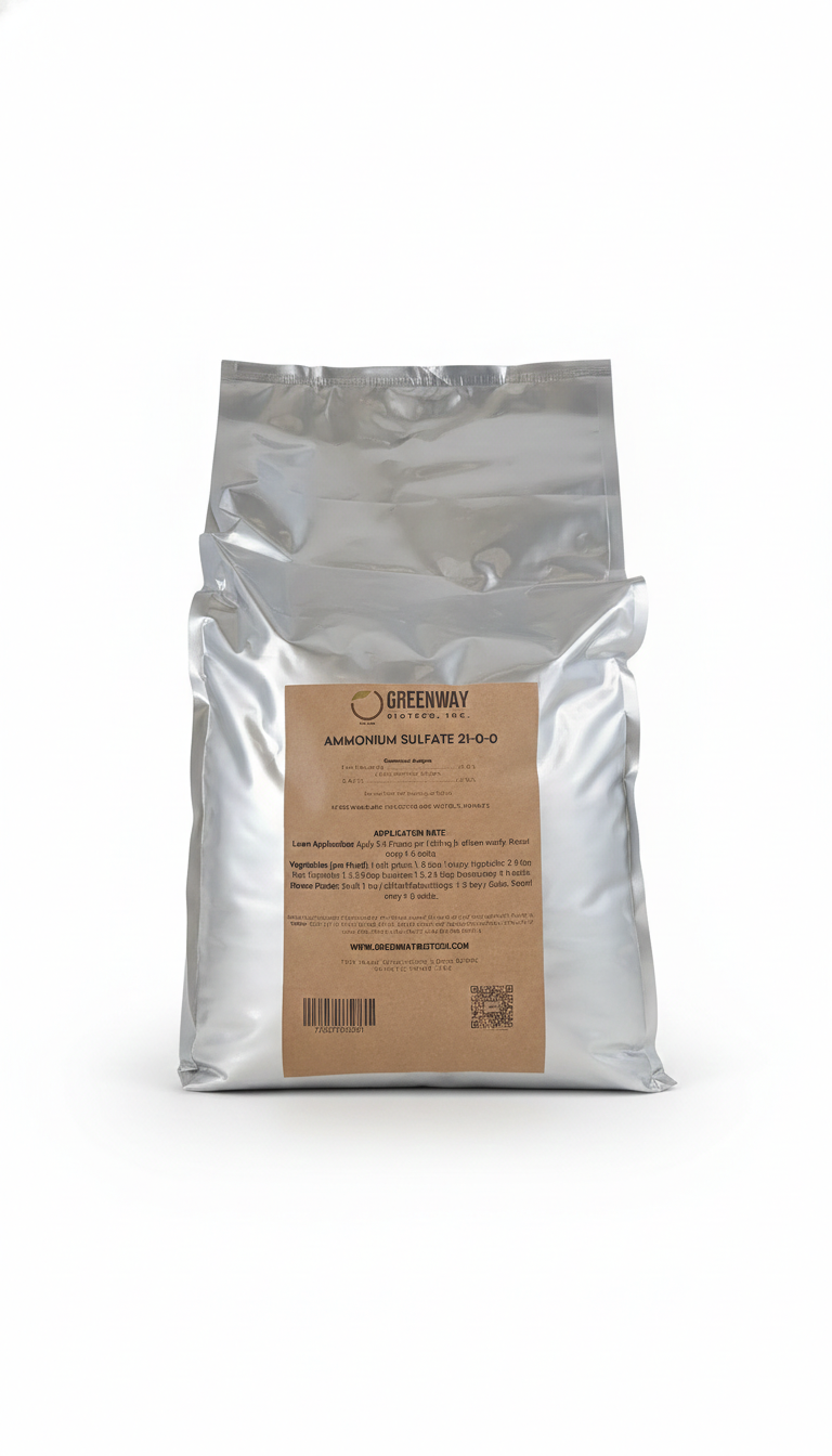 Ammonium Sulfate Fertilizer 21-0-0 - Midwest Grow LLC