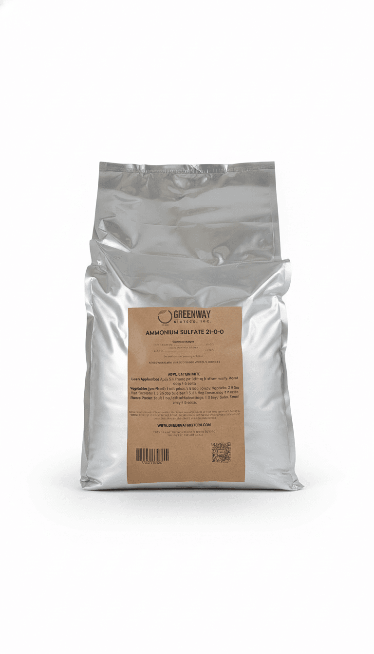 Ammonium Sulfate Fertilizer 21-0-0 - Midwest Grow LLC
