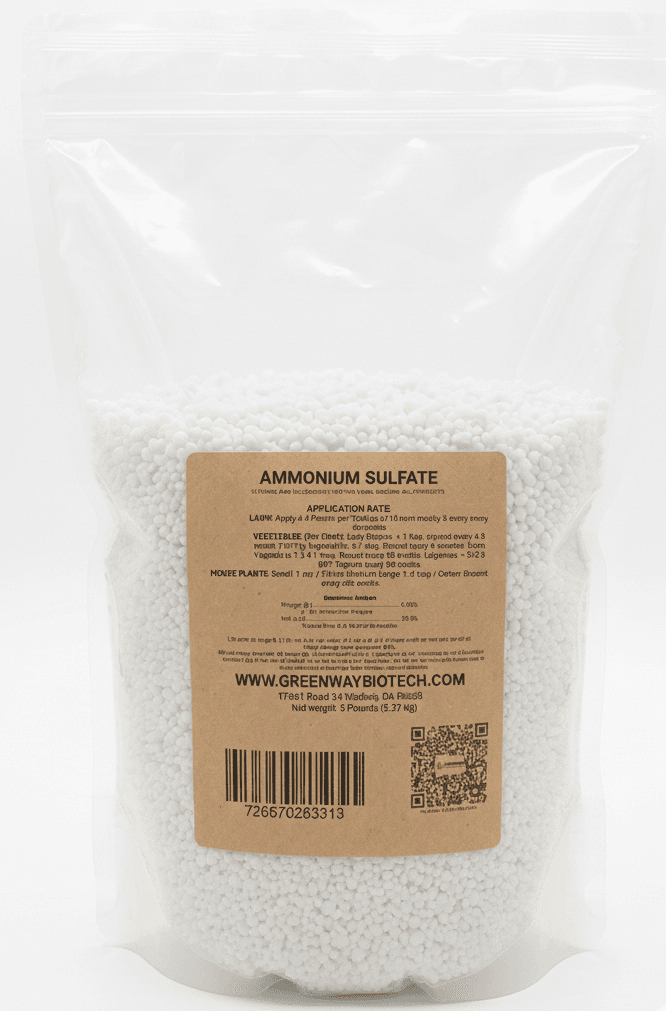 Ammonium Sulfate Fertilizer 21-0-0 - Midwest Grow LLC