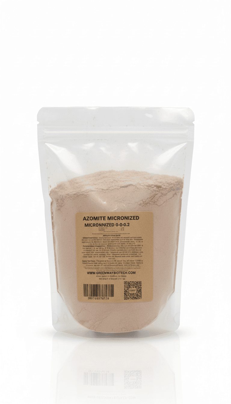 Organic Azomite Powder Fertilizer 0-0-0.2 (Micronized) - Midwest Grow LLC