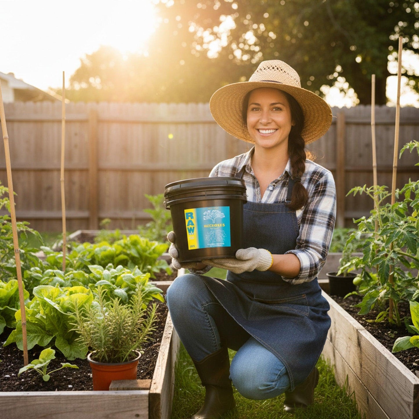 RAW Microbes Azos | Nitrogen-Fixing Bacteria | Root Inoculant - Midwest Grow LLC