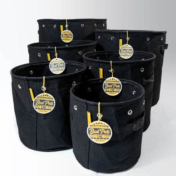 BudTrainer™ BudPots® Grommeted LST Fabric Pots - Midwest Grow LLC