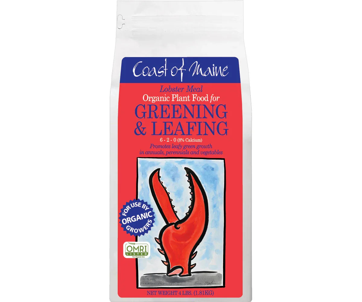 Coast of Maine Lobster Meal Organic Plant Food 6-2-0, 4 lbs - Midwest Grow LLC
