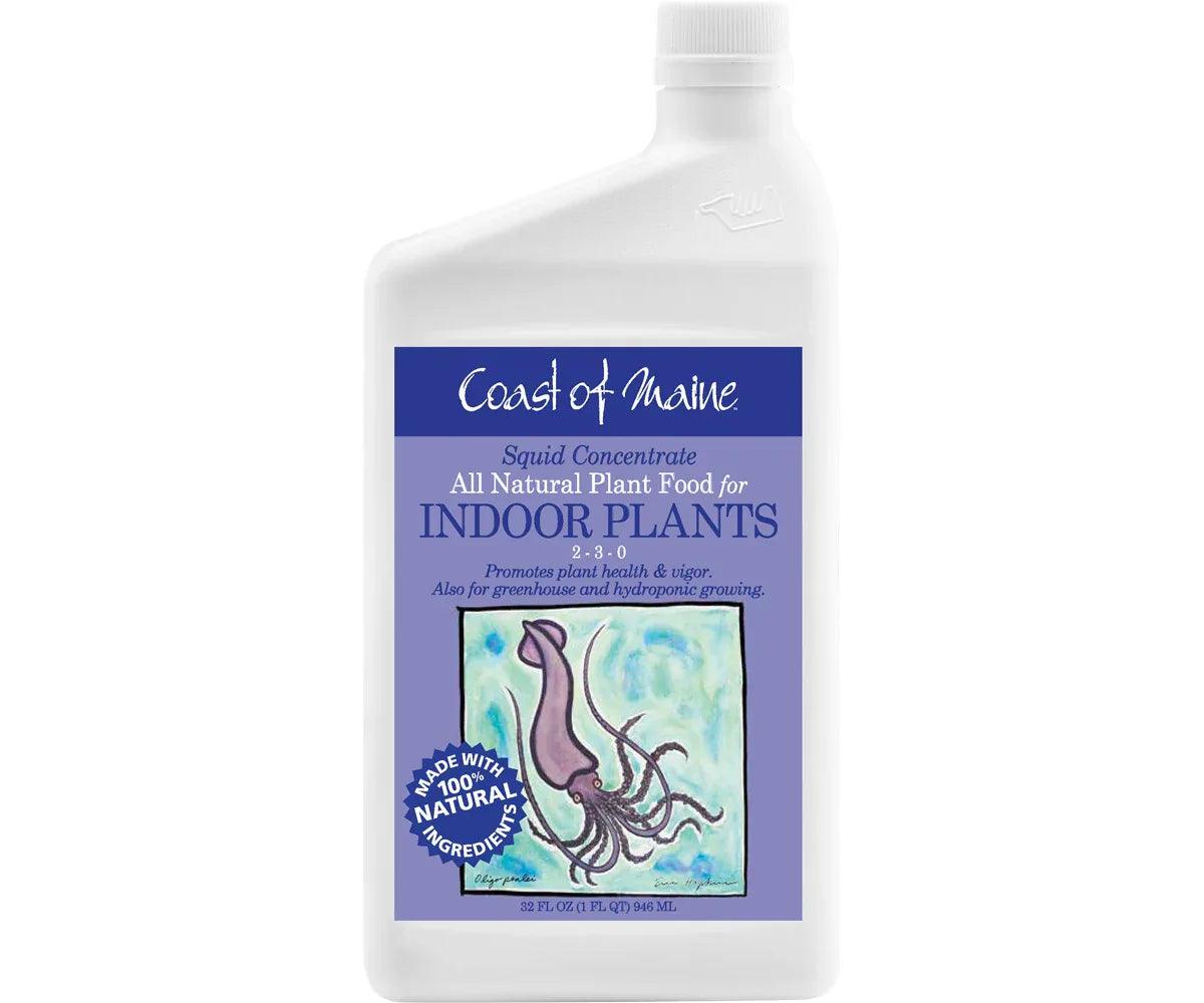 Coast of Maine Squid All Natural Liquid Plant Food 2-3-0, 1 qt - Midwest Grow LLC