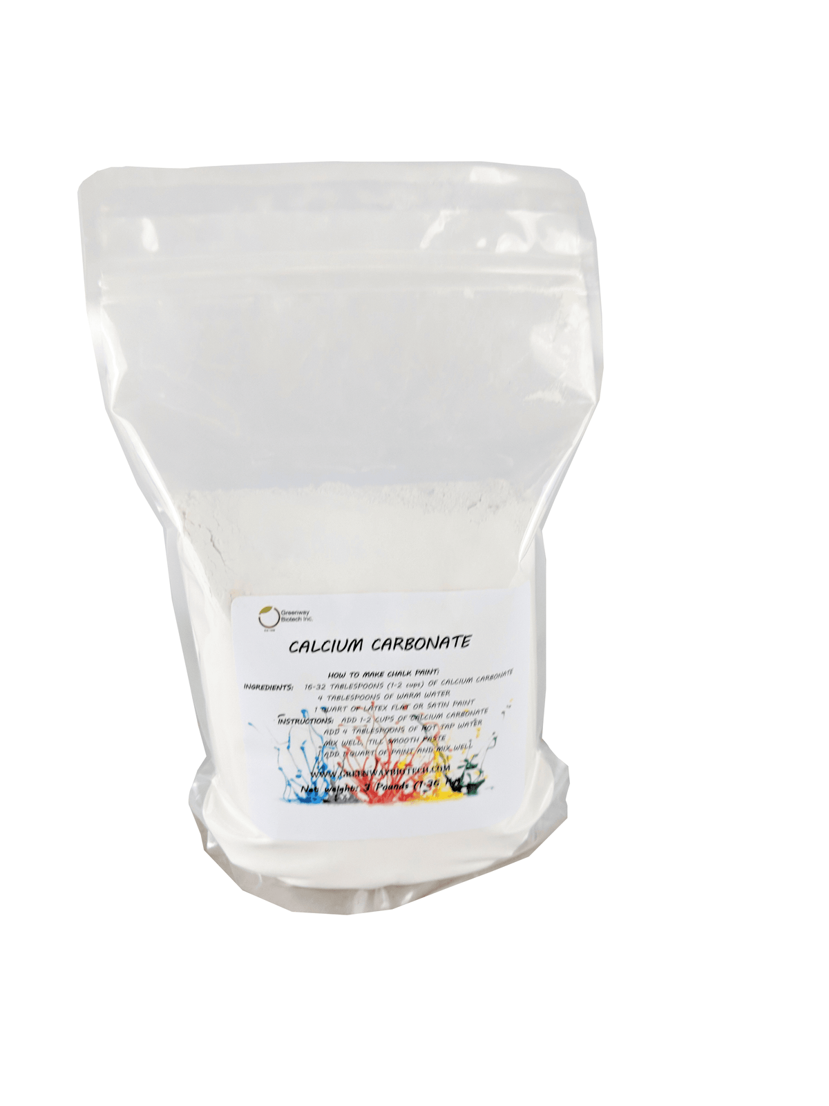 Calcium Carbonate - Chalk Paint Additive - Midwest Grow LLC