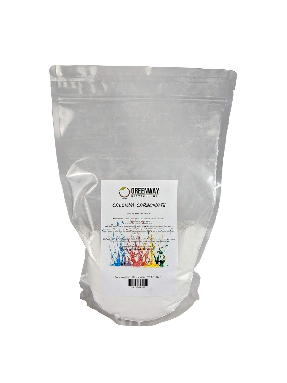 Calcium Carbonate - Chalk Paint Additive - Midwest Grow LLC