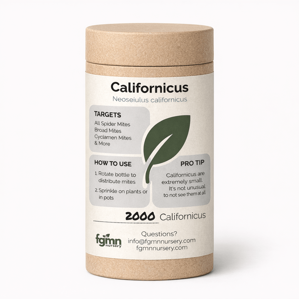 Neoseiulus Californicus Treatment Bottles - Midwest Grow LLC