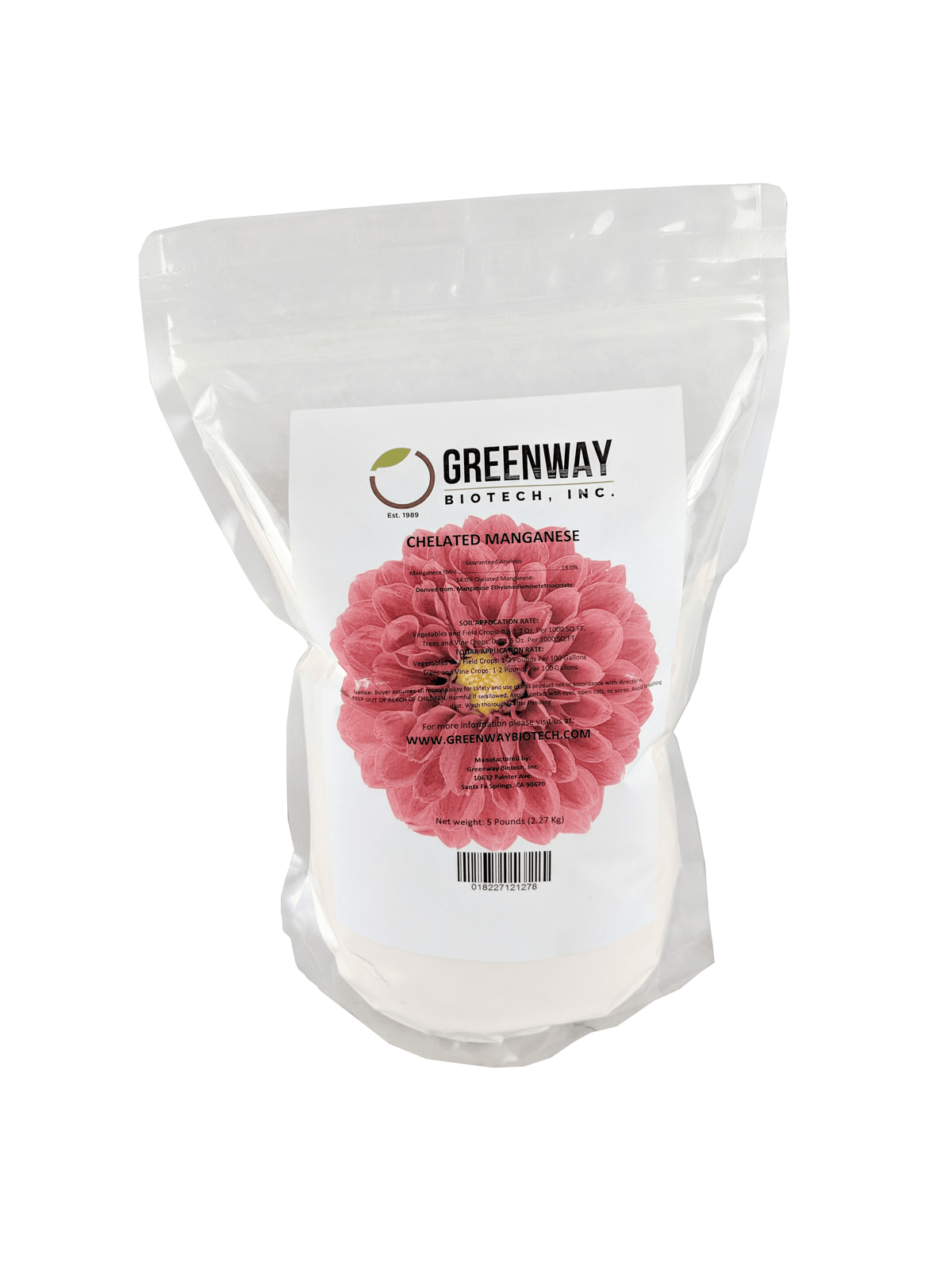 Chelated Manganese EDTA Fertilizer - Midwest Grow LLC