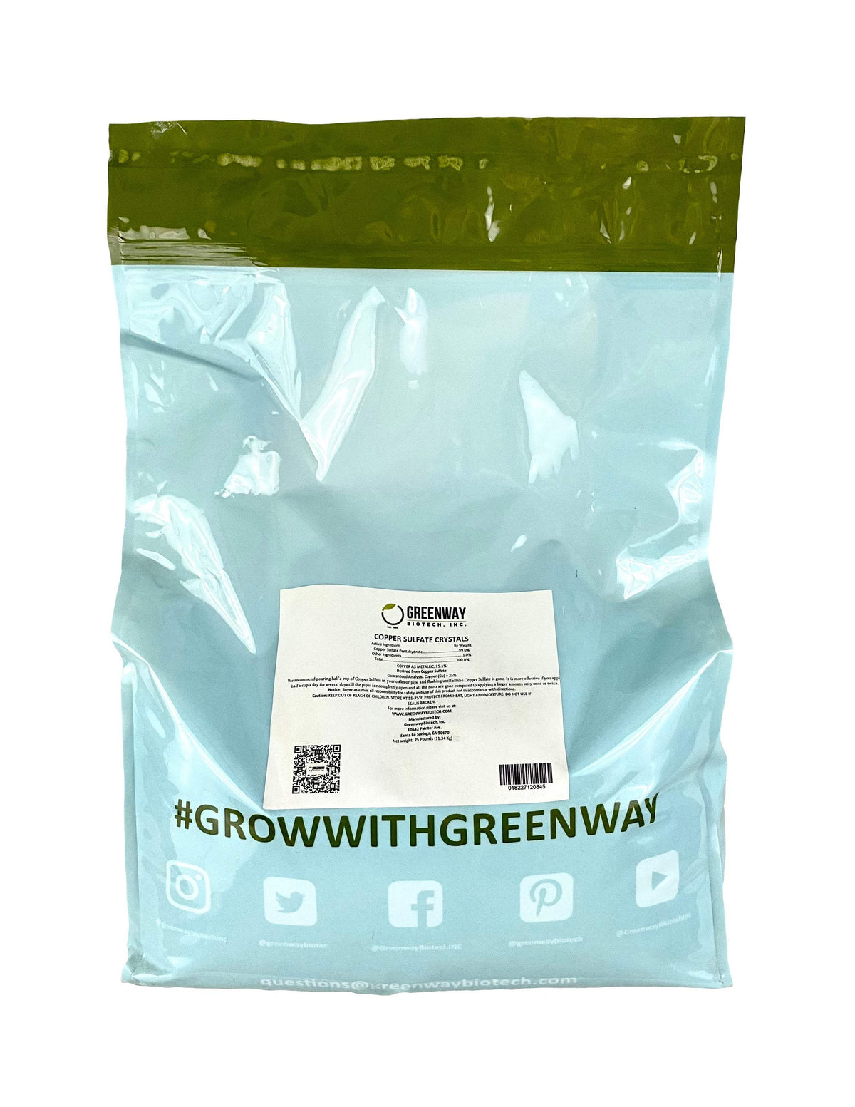 Copper Sulfate Crystals - Midwest Grow LLC