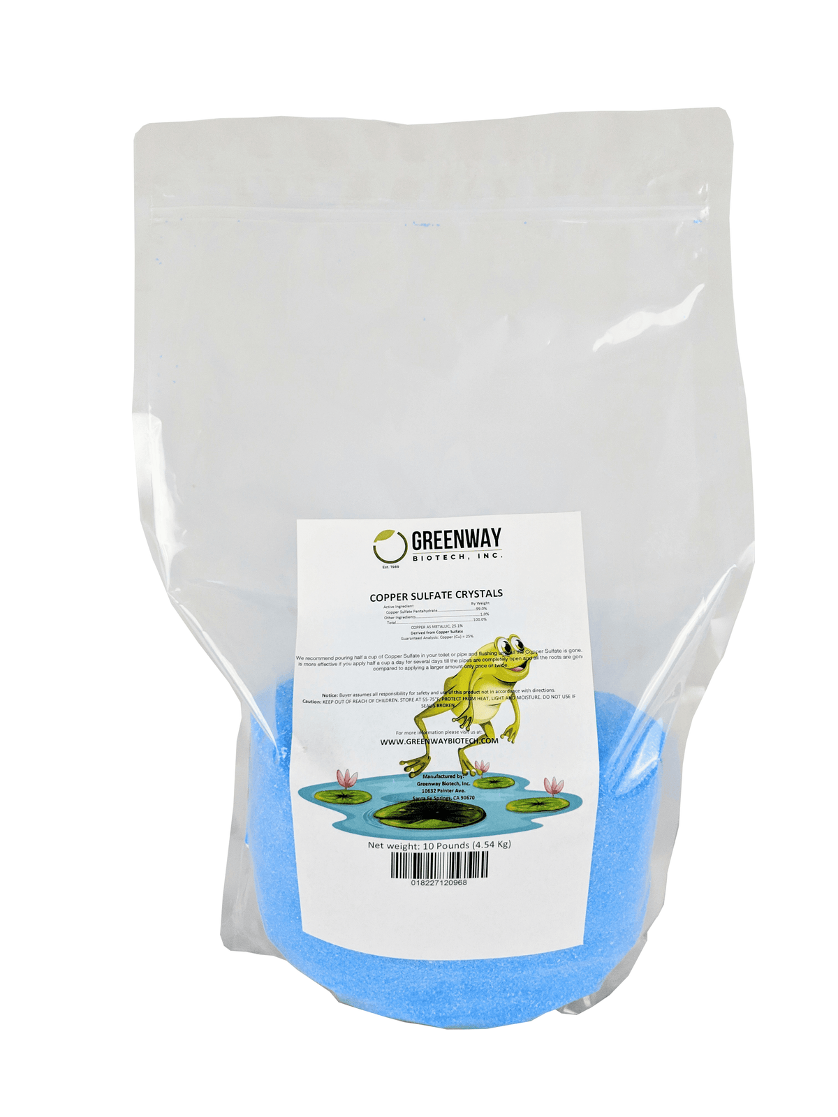 Copper Sulfate Crystals - Midwest Grow LLC