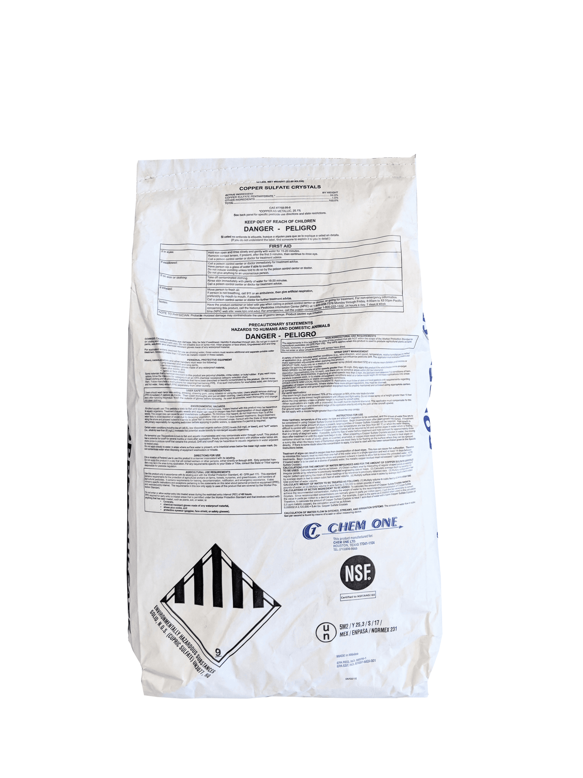 Copper Sulfate Crystals - Midwest Grow LLC