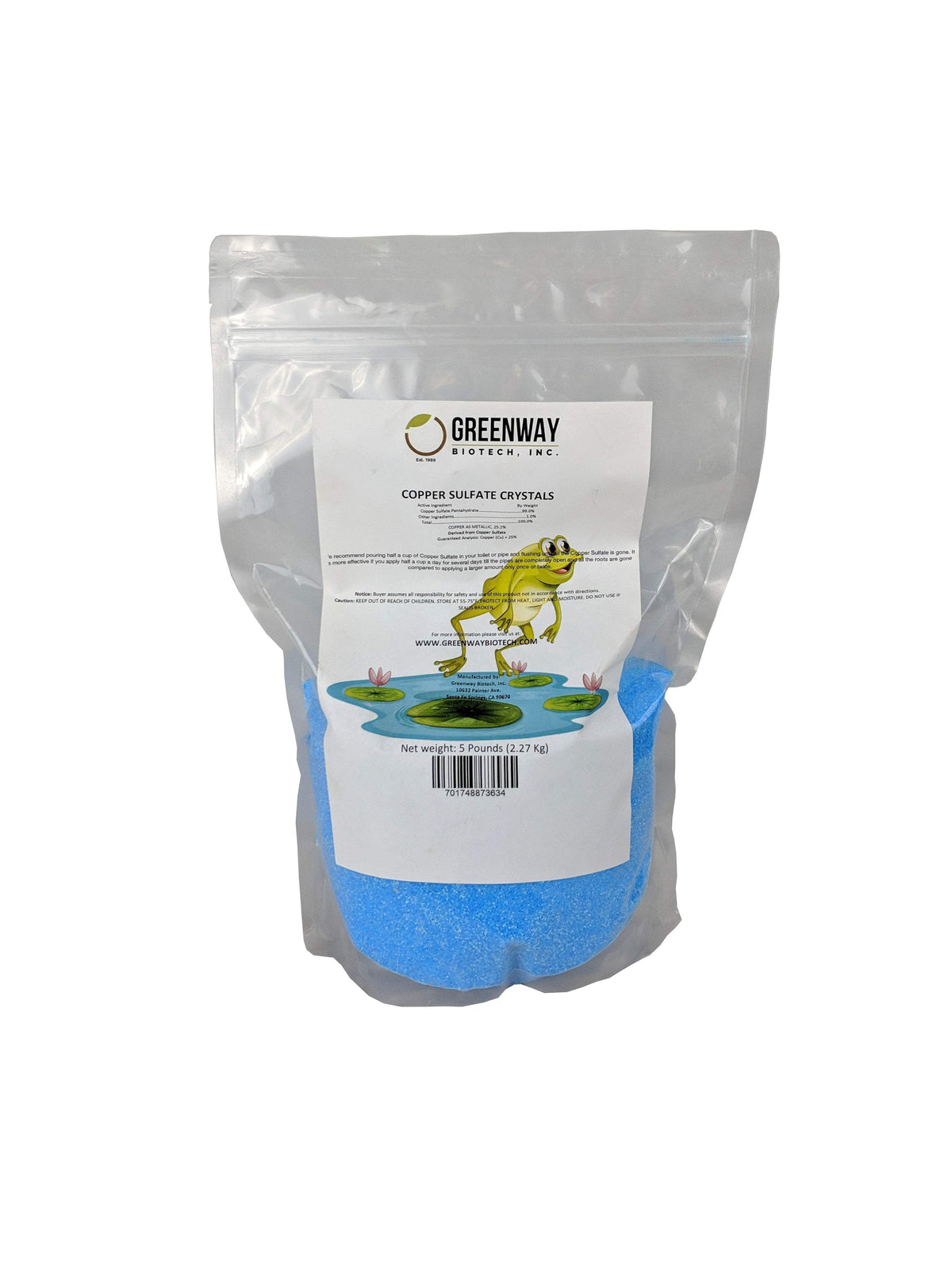 Copper Sulfate Crystals - Midwest Grow LLC