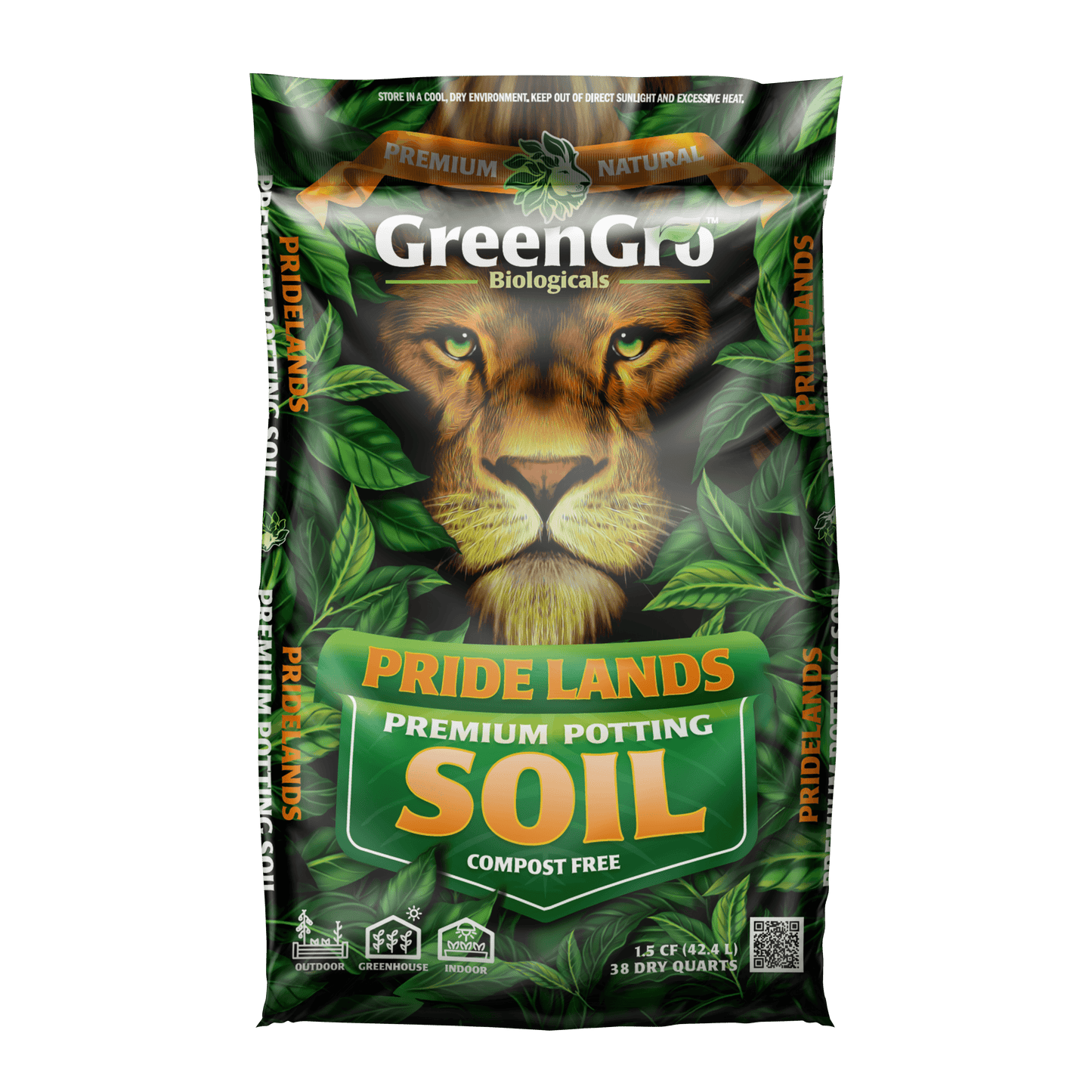 Pride Lands Premium Potting Soil 1.5cf Bag