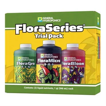 General Hydroponics Flora Series Trial Pack - Midwest Grow LLC