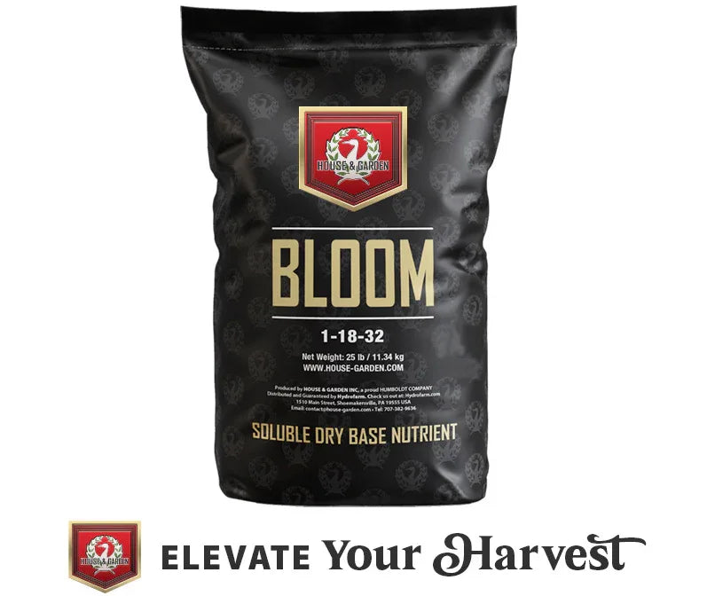 House & Garden Bloom, 25 lbs - Midwest Grow LLC