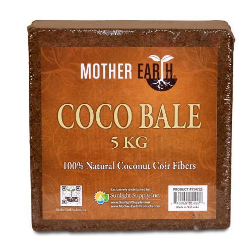 Mother Earth Coco Bale 5kg - Midwest Grow LLC