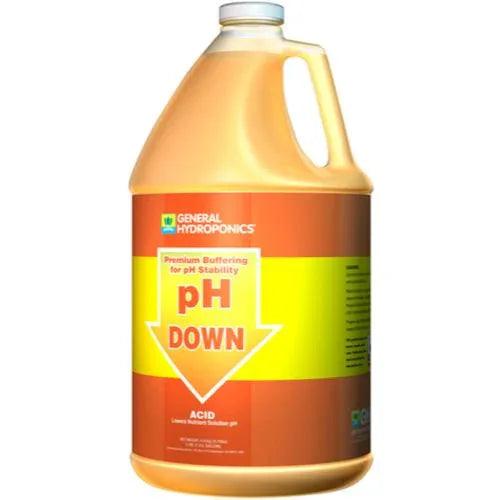 GH pH Down Liquid Gallon - Midwest Grow LLC