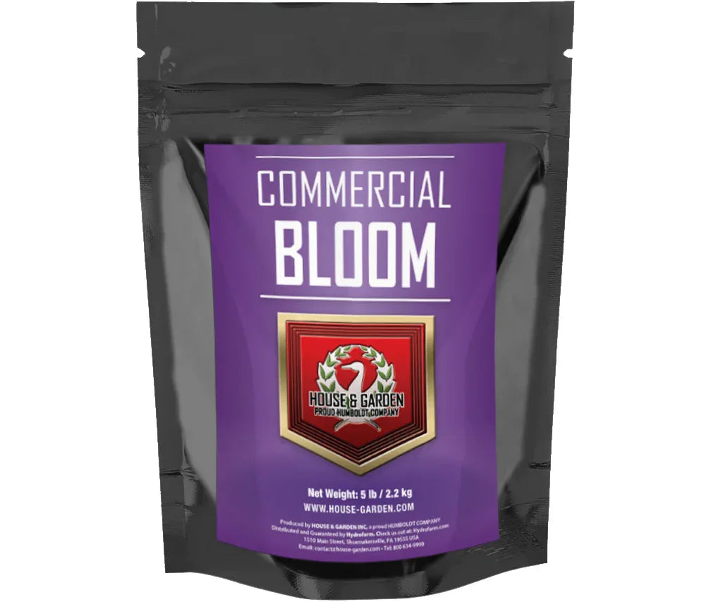 House & Garden Commercial Bloom, 5 lbs Pouch - Midwest Grow LLC