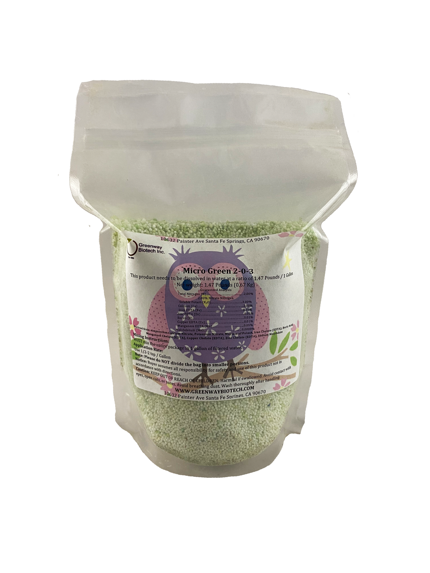 Micro Green 2-0-3 - Midwest Grow LLC