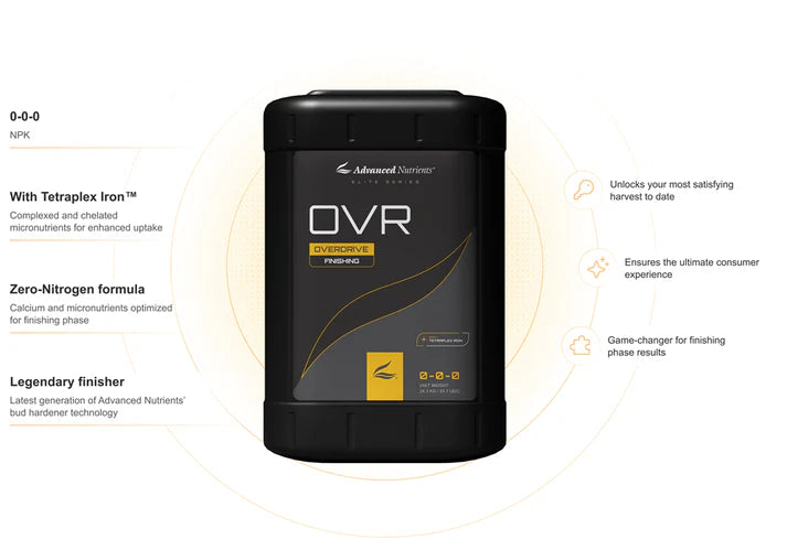 Advanced Nutrients OVR 8th Generation | Overdrive 2.0 Bud Hardener