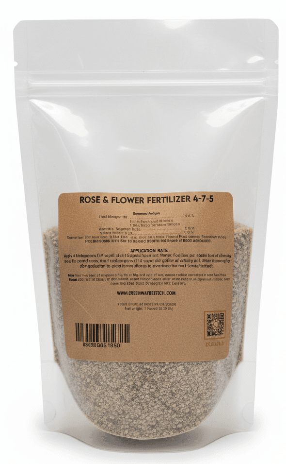 Rose and Flower Fertilizer 4-7-5 - Midwest Grow LLC