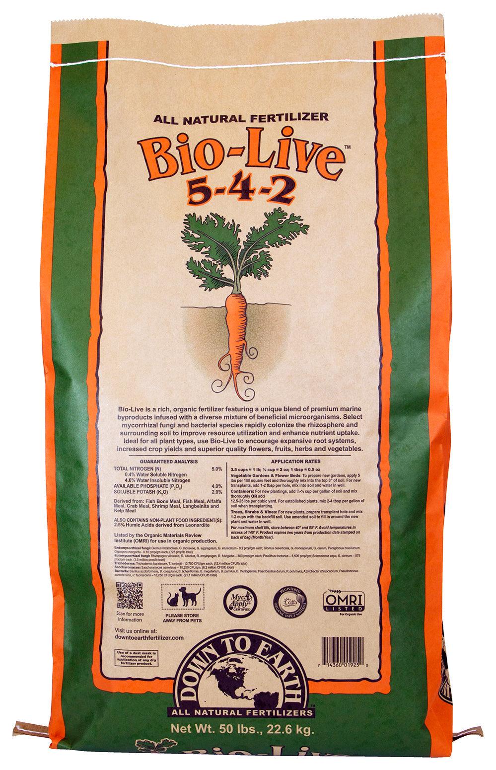 Down To Earth Bio-Live - Midwest Grow LLC