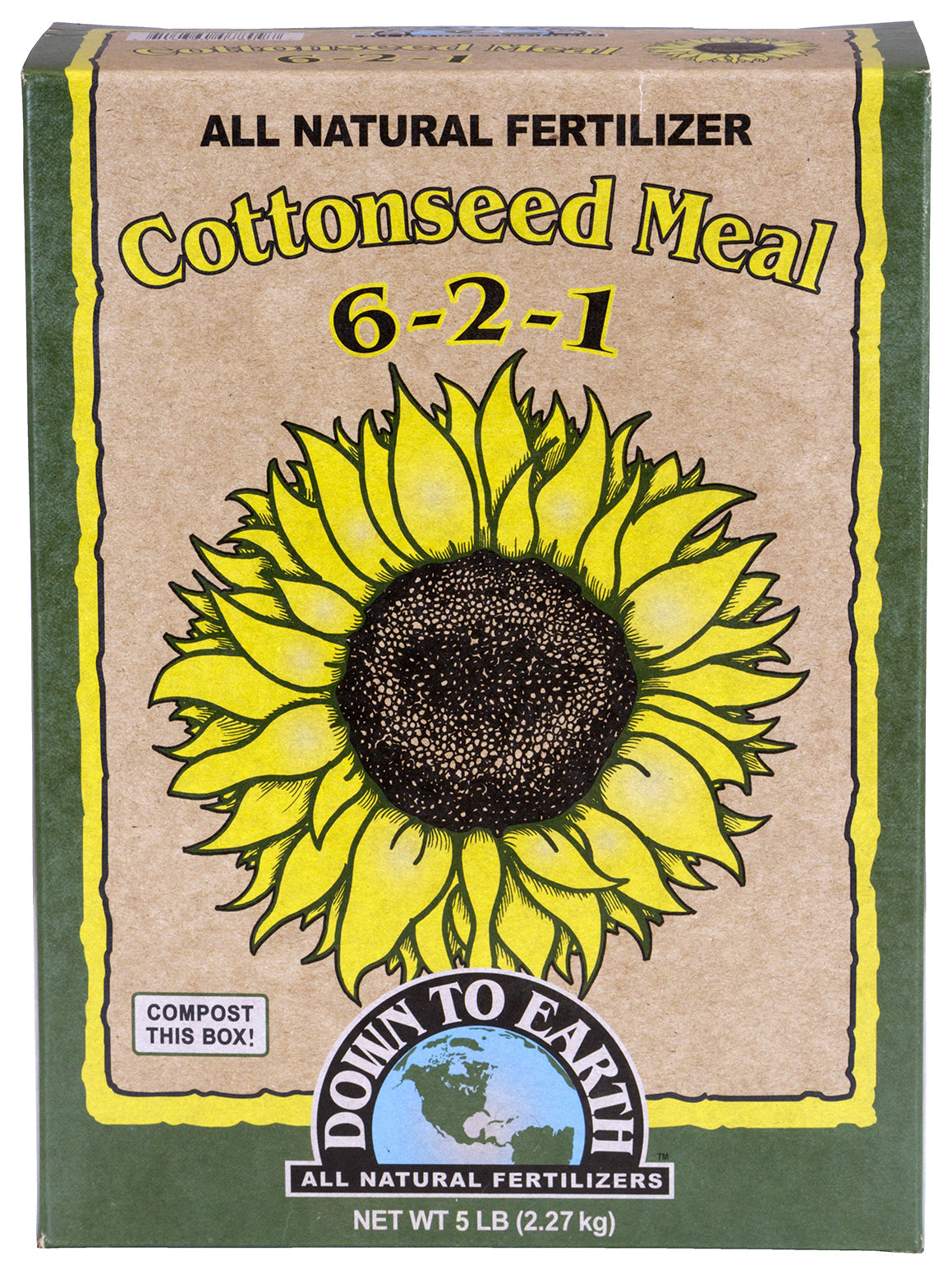 Down To Earth Cottonseed Meal - Midwest Grow LLC