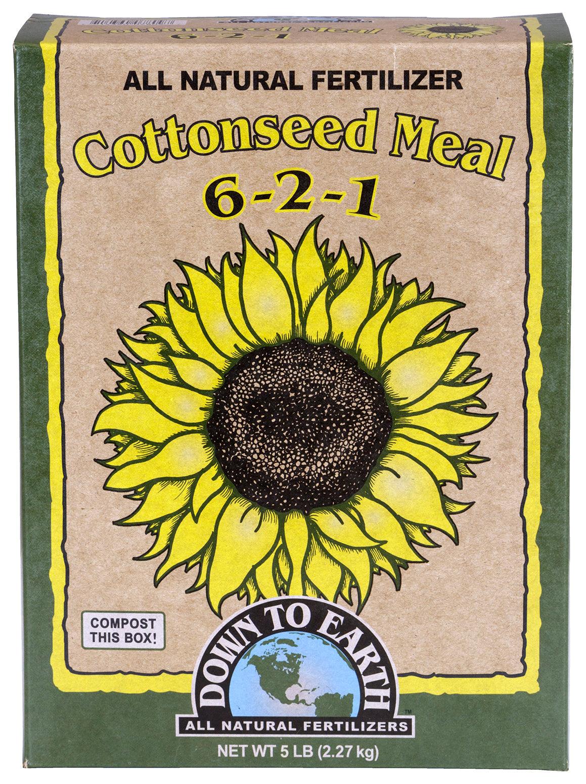 Down To Earth Cottonseed Meal - Midwest Grow LLC