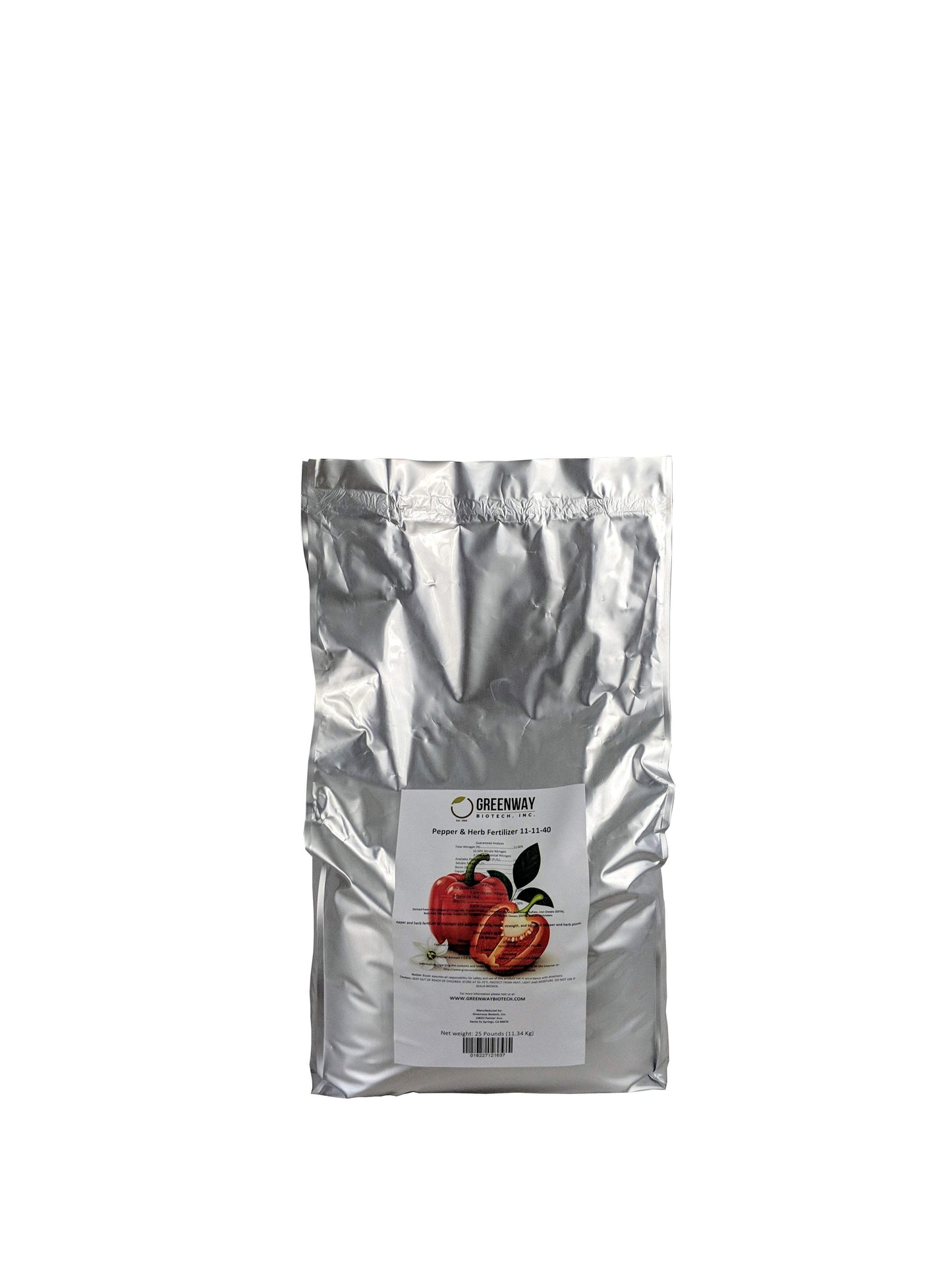 Pepper and Herb Fertilizer 11-11-40 | Chelated Micronutrients | Hydroponics, Soil & Foliar Application - Midwest Grow LLC
