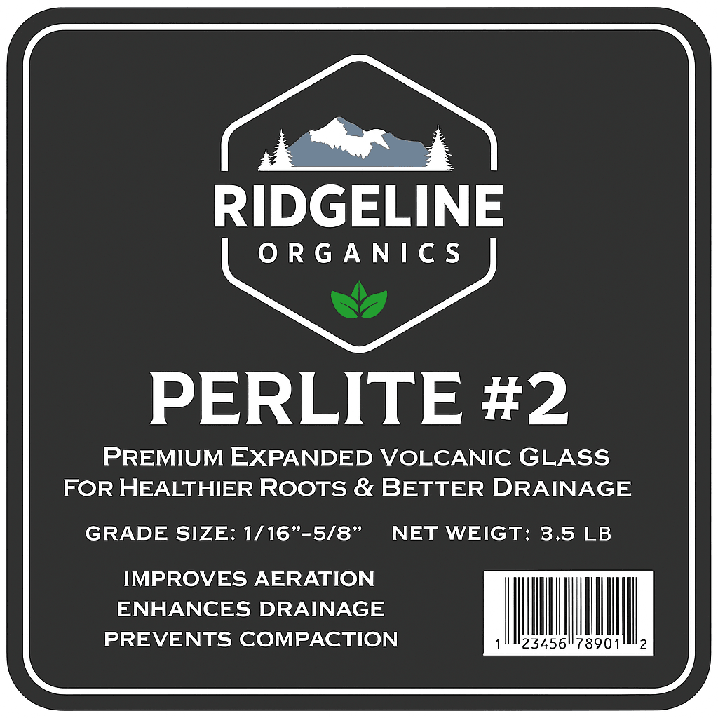 Ridgeline Organics Perlite 3.5 lb - Midwest Grow LLC