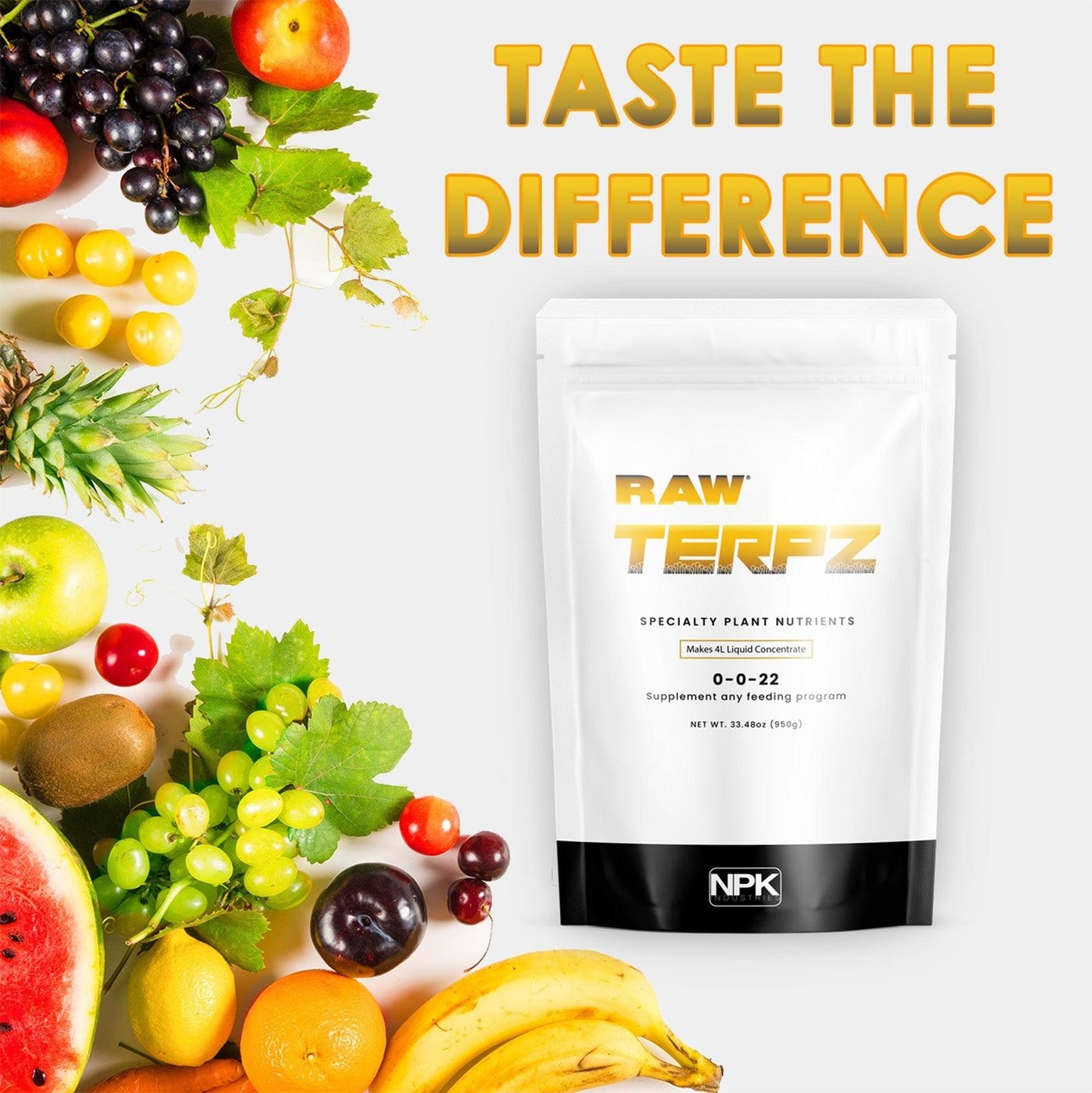 RAW Terpz | Water-Soluble Potassium & Amino Acid Supplement | Essential Oil Support - Midwest Grow LLC