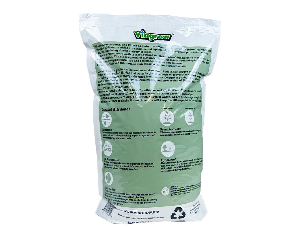Viagrow Diatomaceous Earth Food Grade - Midwest Grow LLC